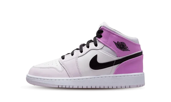 DQ8423-501 Air Jordan 1 Mid Barely Grape (GS)