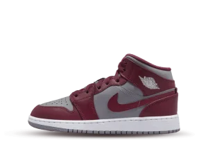 DQ8423-615 Air Jordan 1 Mid Cherrywood Red (GS)