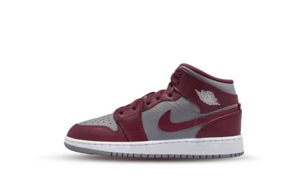 DQ8423-615 Air Jordan 1 Mid Cherrywood Red (GS)