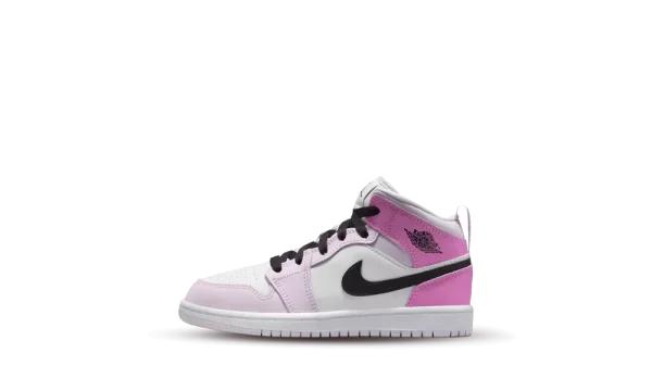 DQ8424-501 Air Jordan 1 Mid Barely Grape (PS)