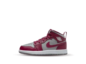 DQ8424-615 Air Jordan 1 Mid Cherrywood Red (PS)