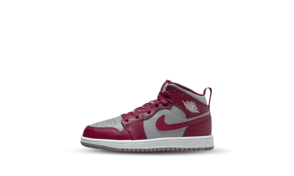 DQ8424-615 Air Jordan 1 Mid Cherrywood Red (PS)