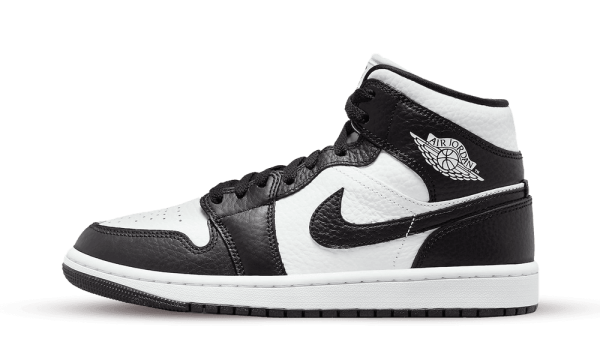 DR0501-101 Air Jordan 1 Mid Invert Black White (W)