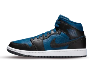 DR0501-401 Air Jordan 1 Mid Split French Blue (W)