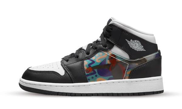 DR9495-001 Air Jordan 1 Mid Hologram (GS)