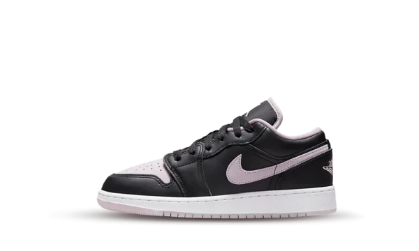 DV1333-051 Air Jordan 1 Low SE Black Iced Lilac (GS)