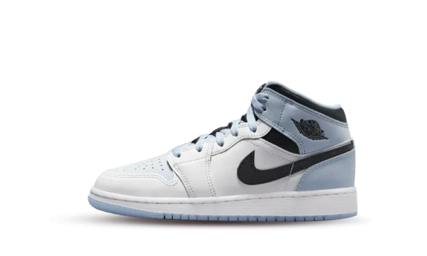 DV1337-104 Air Jordan 1 Mid SE Ice Blue (GS)