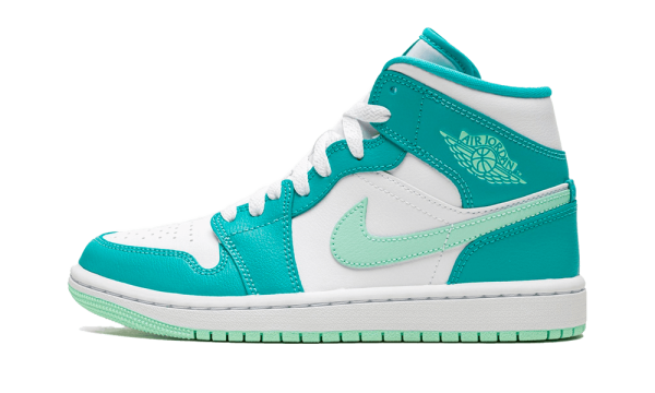 DV2229-300 Air Jordan 1 Mid Island Green (W)