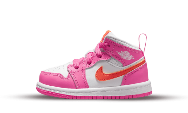 DX3239-681 Air Jordan 1 Mid Pinksicle Safety Orange (TD)