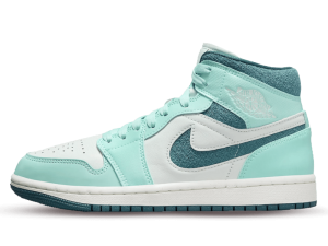 DZ3745-300 Air Jordan 1 Mid SE Bleached Turquoise (W)