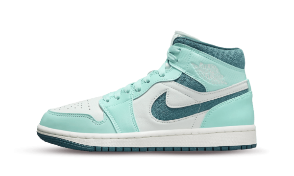 DZ3745-300 Air Jordan 1 Mid SE Bleached Turquoise (W)