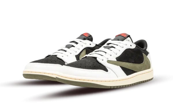 DZ4137-106 Air Jordan 1 Retro Low OG SP x Travis Scott Olive (W)