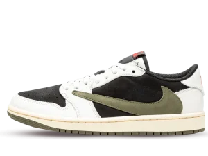 DZ4137-106 Air Jordan 1 Retro Low OG SP x Travis Scott Olive (W)