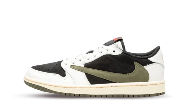 DZ4137-106 Air Jordan 1 Retro Low OG SP x Travis Scott Olive (W)