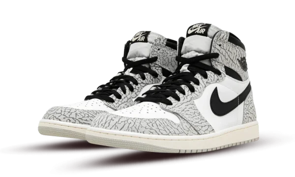 DZ5485-052 Air Jordan 1 Retro High OG White Cement