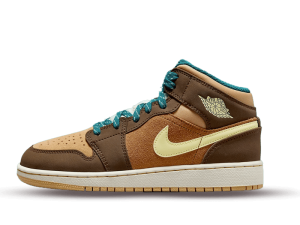 DZ6335-200 Air Jordan 1 Mid Cacao Wow (GS)