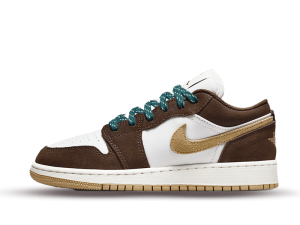 FB2216-200 Air Jordan 1 Low Cacao Wow (GS)