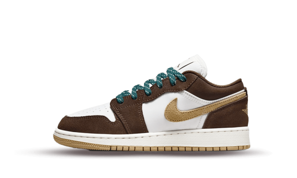 FB2216-200 Air Jordan 1 Low Cacao Wow (GS)