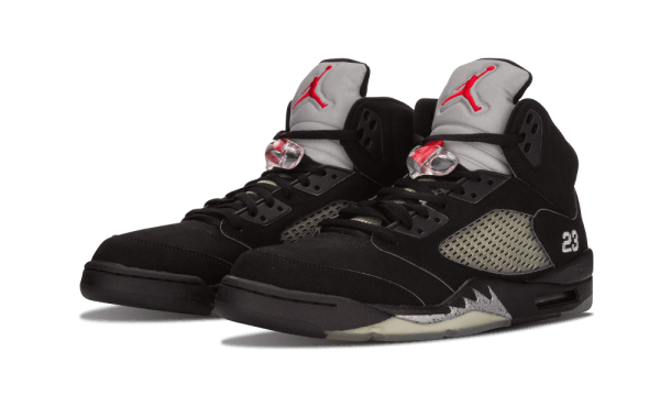 136027-004 Air Jordan 5 Retro Black Metallic