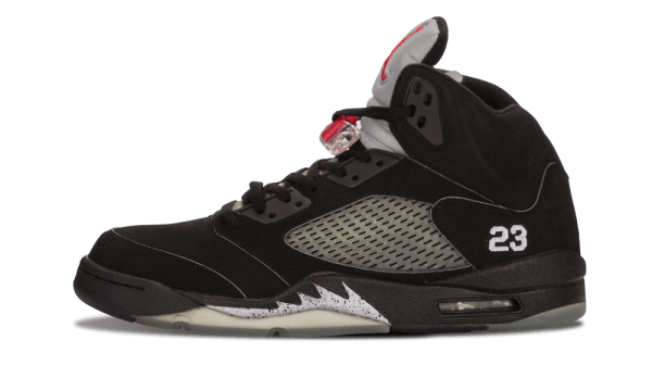 136027-004 Air Jordan 5 Retro Black Metallic