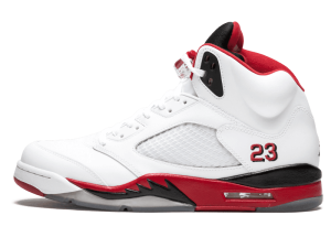 136027-120 Air Jordan 5 Retro Fire Red