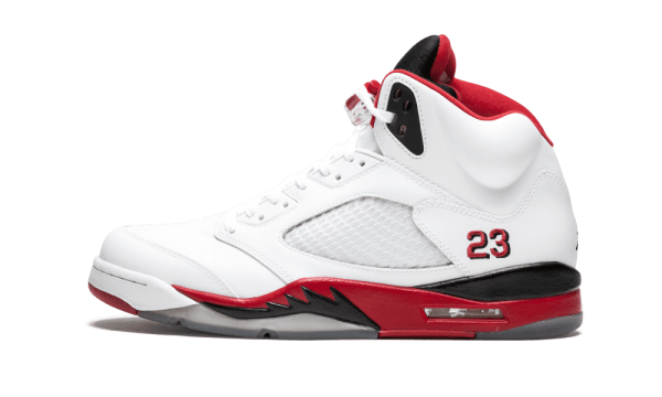 136027-120 Air Jordan 5 Retro Fire Red