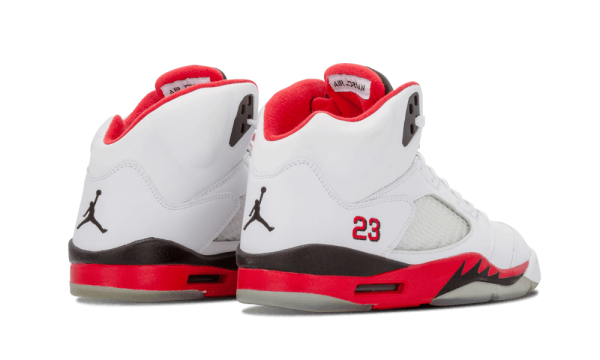 136027-162 Air Jordan 5 Retro Fire Red