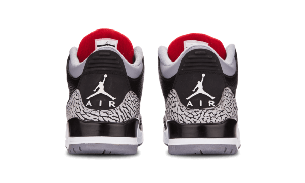 136064-010 Air Jordan 3 Retro Black Cement