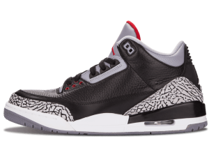 136064-010 Air Jordan 3 Retro Black Cement