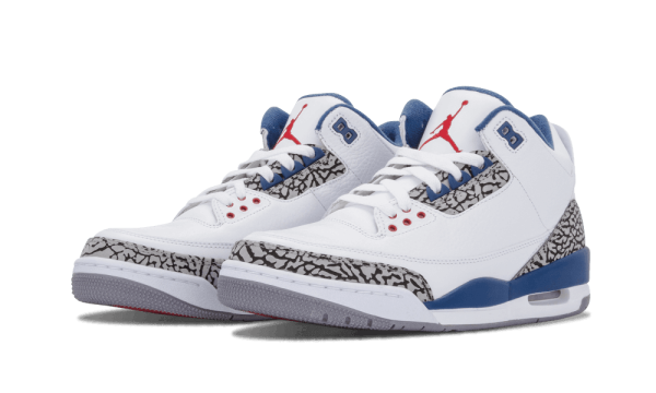 136064-104 Air Jordan 3 Retro True Blue