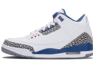 136064-104 Air Jordan 3 Retro True Blue