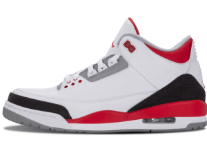 136064-120 Air Jordan 3 Retro Fire Red