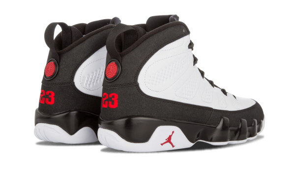 302370-102 Air Jordan 9 Retro White Black Red (2010)