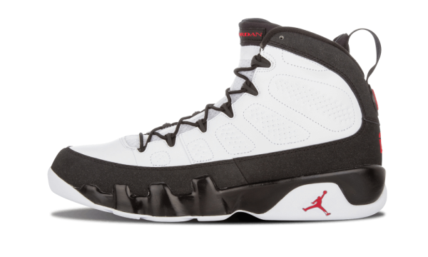 302370-102 Air Jordan 9 Retro White Black Red (2010)