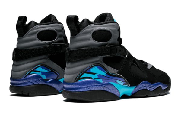 305368-025 Air Jordan 8 Retro BG Aqua 2015