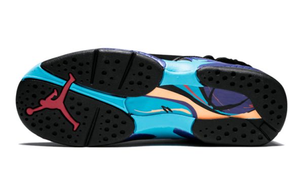 305368-025 Air Jordan 8 Retro BG Aqua 2015