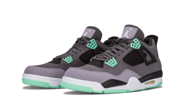 308497-033 Air Jordan 4 Retro Green Glow