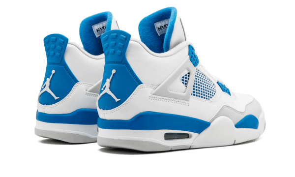 308497-105 Air Jordan 4 Retro Military Blue (2012)