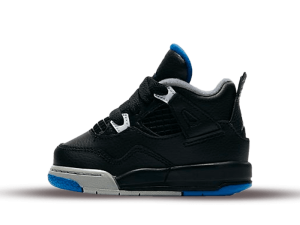 308500-006 Air Jordan 4 Retro Black Soar Matte Silver White (TD)