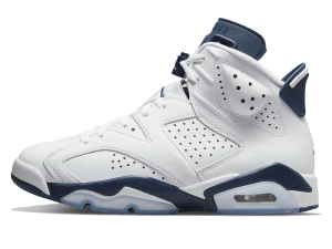 384665-141 Air Jordan 6 Retro Midnight Navy 2022 (GS)