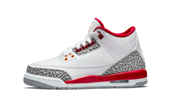 398614-126 Air Jordan 3 Retro Cardinal (GS)