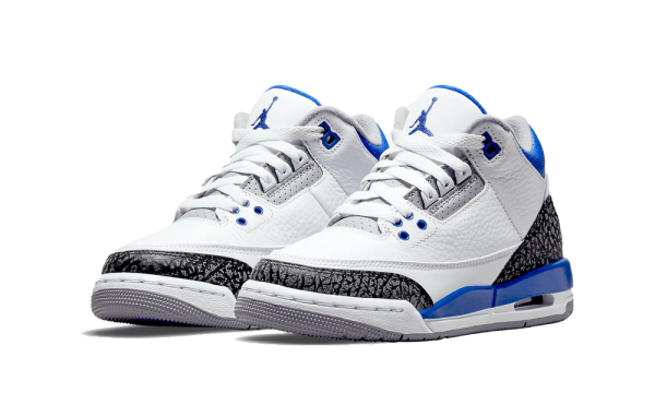 398614-145 Air Jordan 3 Retro Racer Blue (GS)