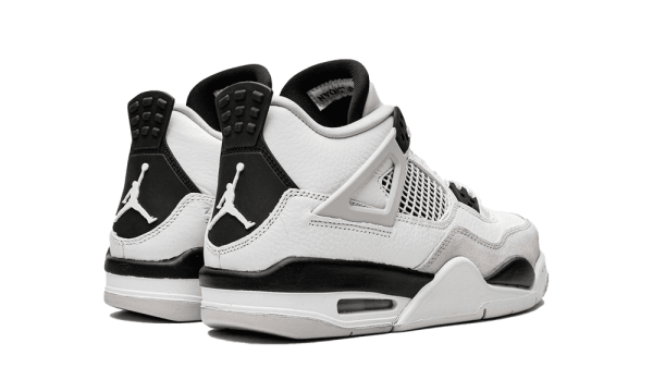 408452-111 Air Jordan 4 Retro Military Black (GS)