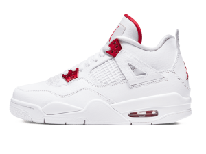 408452-112 Air Jordan 4 Retro Metallic Red (GS)