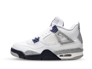 408452-140 Air Jordan 4 Retro Midnight Navy (GS)