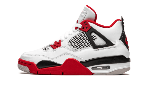 408452-160 Air Jordan 4 Retro Fire Red 2020 (GS)