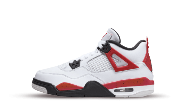 408452-161 Air Jordan 4 Retro Red Cement (GS)