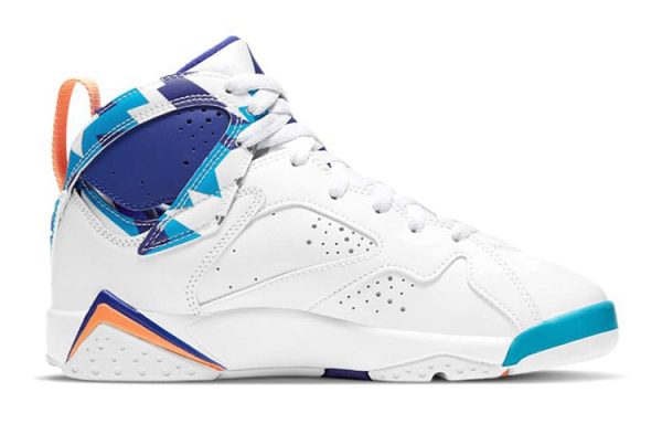 442960-100 Air Jordan 7 Retro GS Chlorine Blue