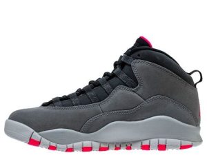 487211-006 Air Jordan 10 Retro GS Smoke Grey