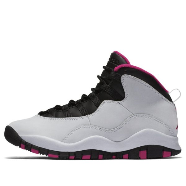 487211-008 Air Jordan 10 Retro GG Vivid Pink